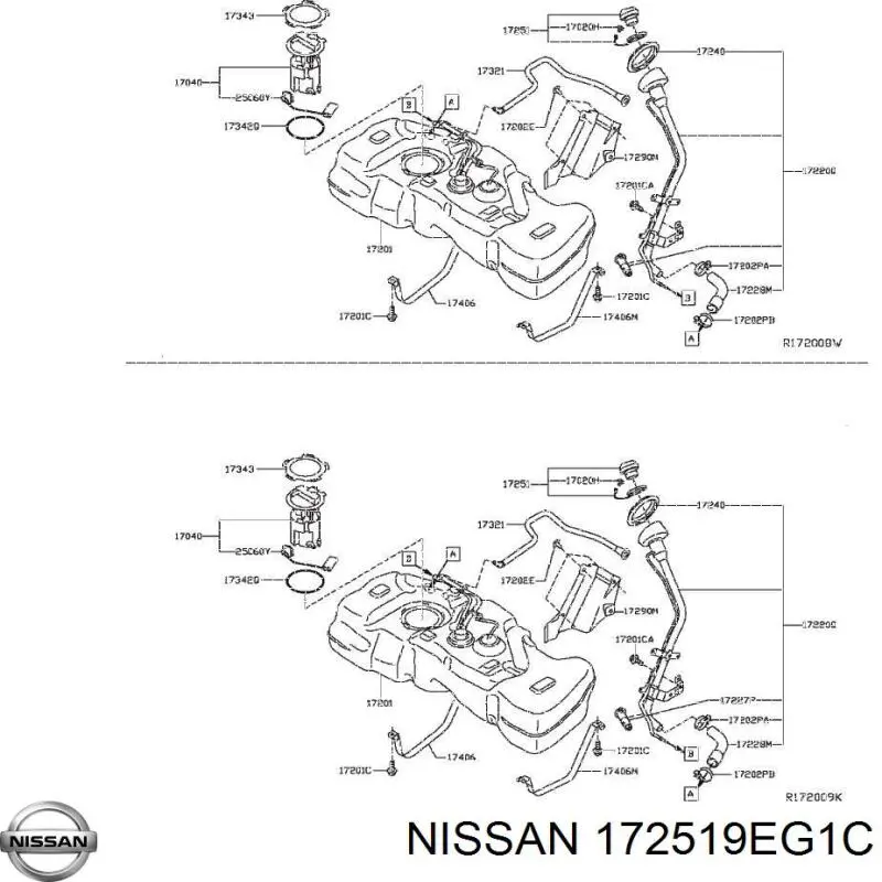  Nissan/Infiniti 172519EG1C цена, от 43.22 USD