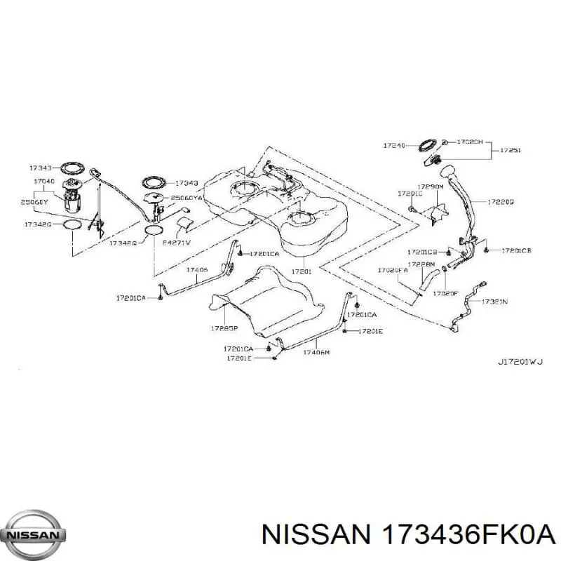 173436FK0A Nissan/Infiniti 