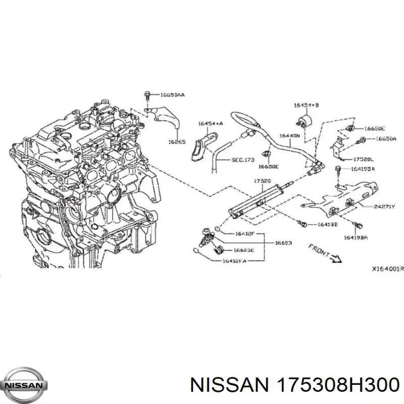 Купить 175308H300 Nissan/Infiniti 