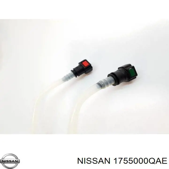 Трубка топливная, от бака к топливному фильтру Nissan/Infiniti 1755000QAE цена, от 56.50 USD