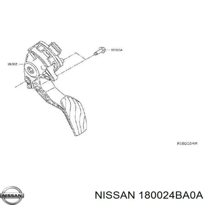 Педаль газа (акселератора) Nissan/Infiniti 180024BA0A цена, от 4.66 USD