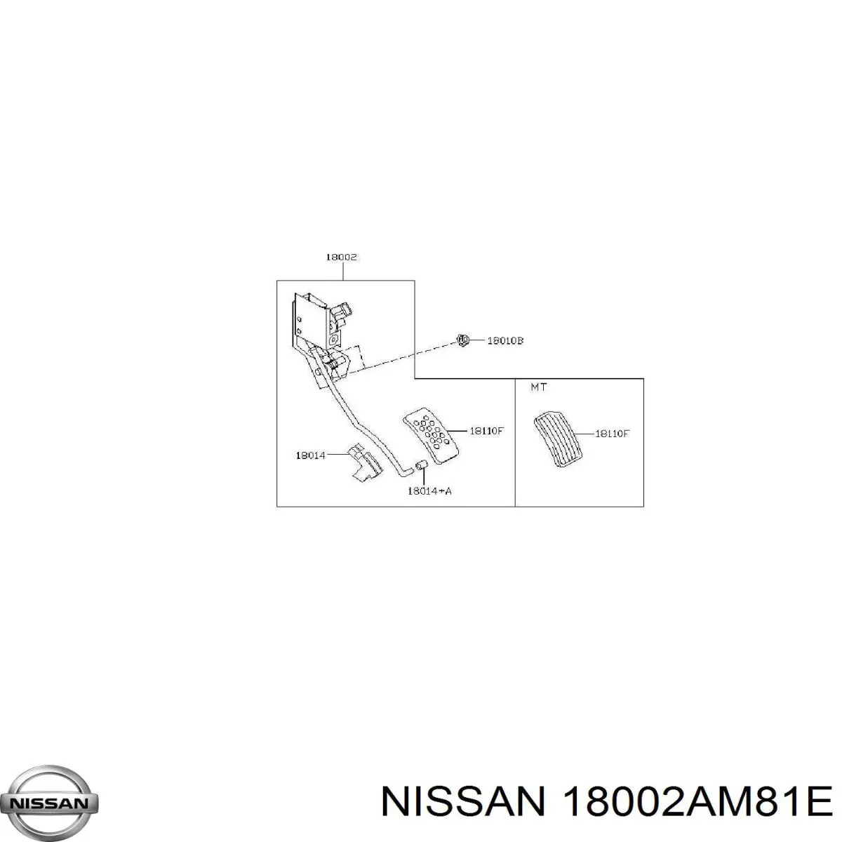  18002AM815 Nissan