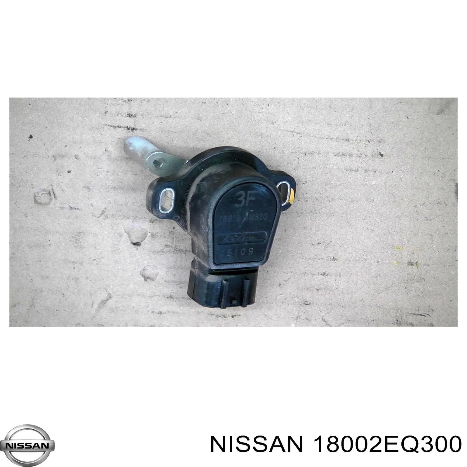 18002EQ300 Nissan pedal de gás (de acelerador)