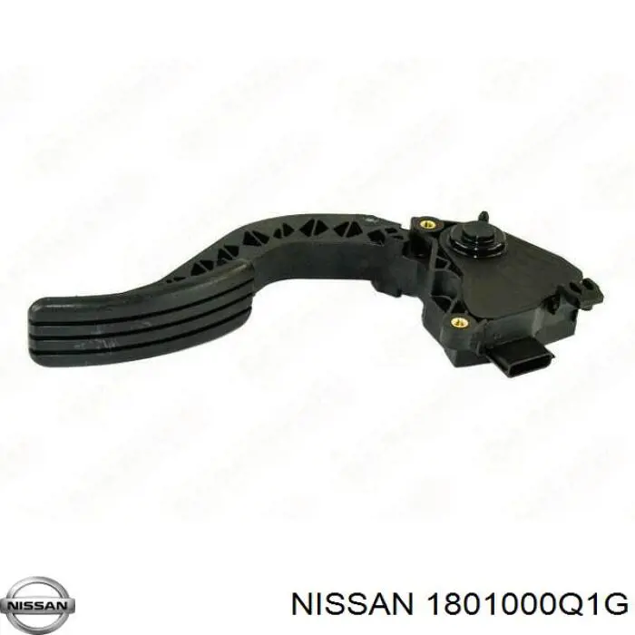 1801000Q1G Nissan педаль газа (акселератора)