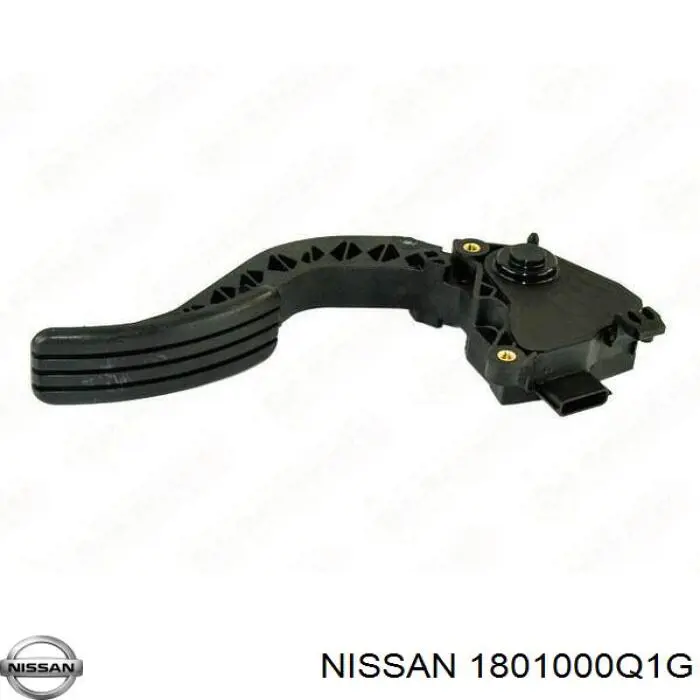 Педаль газа 1801000Q1G Nissan