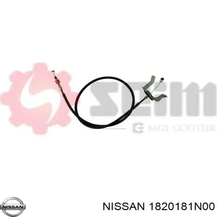 1820199J02 Nissan трос/тяга газа (акселератора)