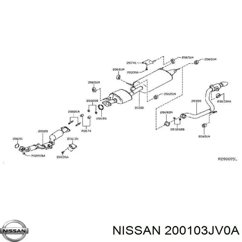  200103JV0A Nissan