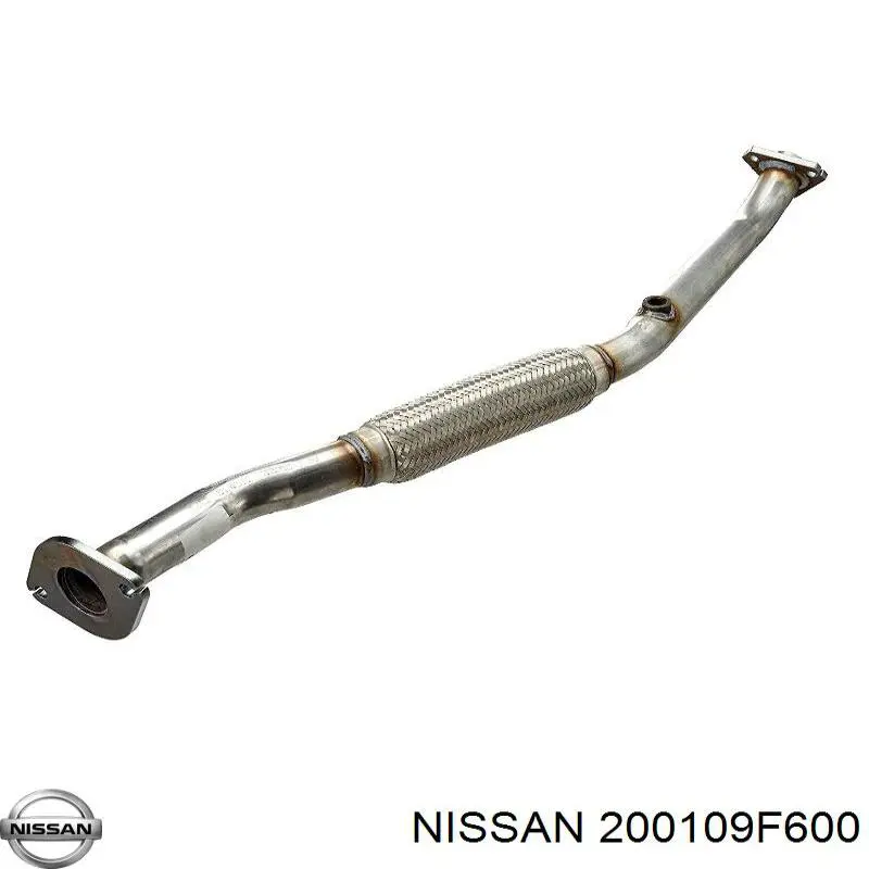 200109F600KE Nissan глушитель, передняя часть