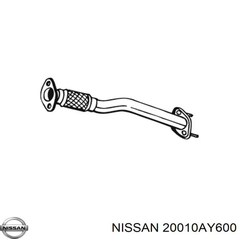 20010AY600 Nissan/Infiniti Глушитель центральный
