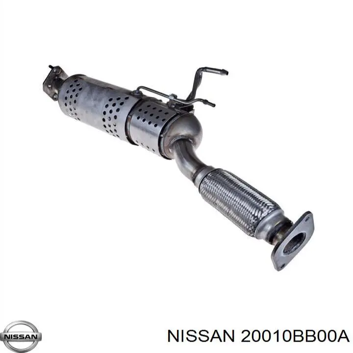 Глушитель, передняя часть Nissan/Infiniti 20010BB00A цена, от 411.07 USD