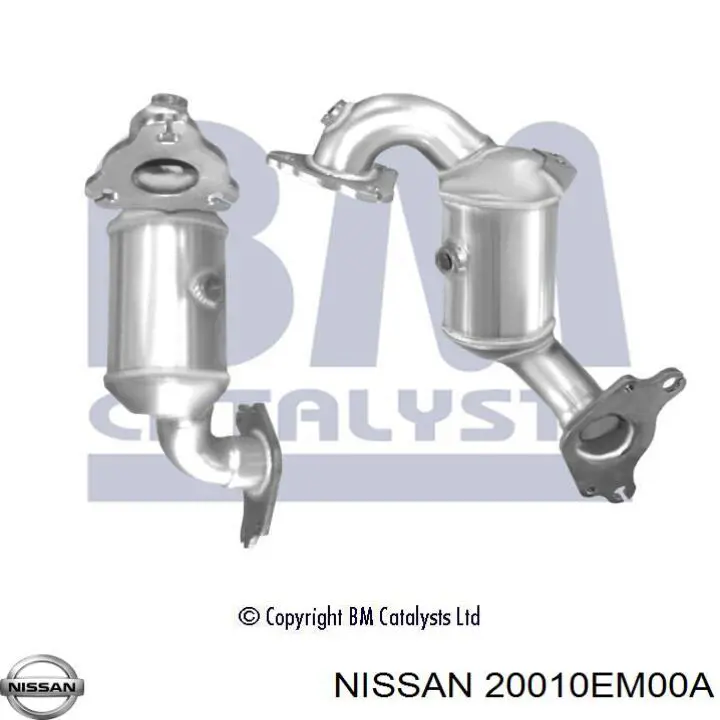 Купить 20010EM00A Nissan/Infiniti Преобразователь отработавших газов
