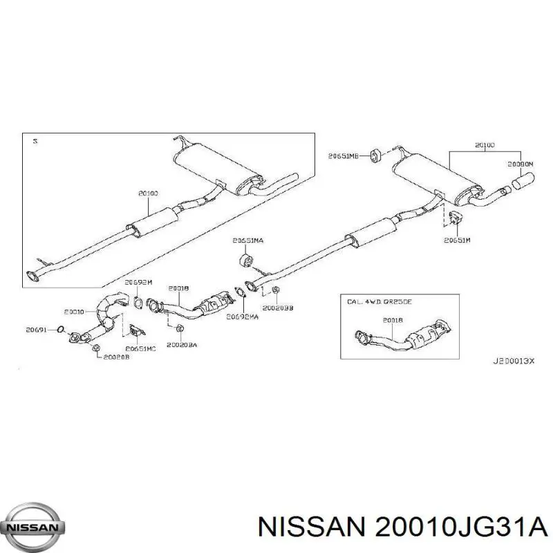 20010JM50A Nissan 