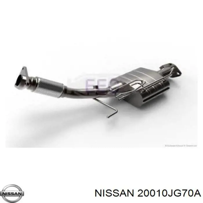 Сажевый фильтр системы отработавших газов на Nissan X-Trail T31