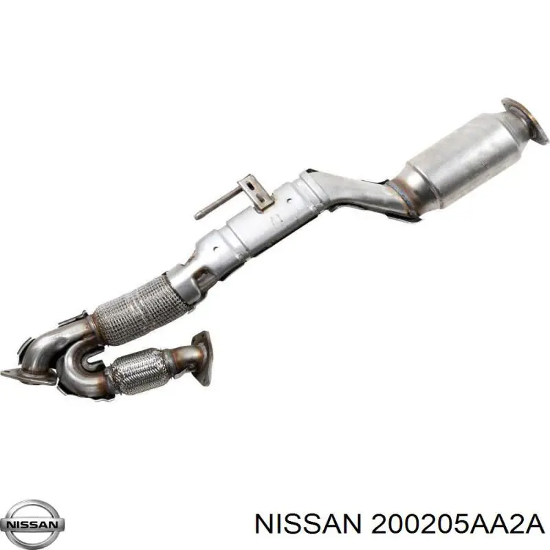 Приёмная труба 200205AA2A Nissan