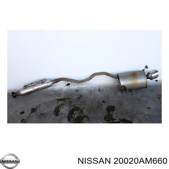 Глушитель, передняя часть Nissan/Infiniti 20020AM660 цена, от 389.52 USD