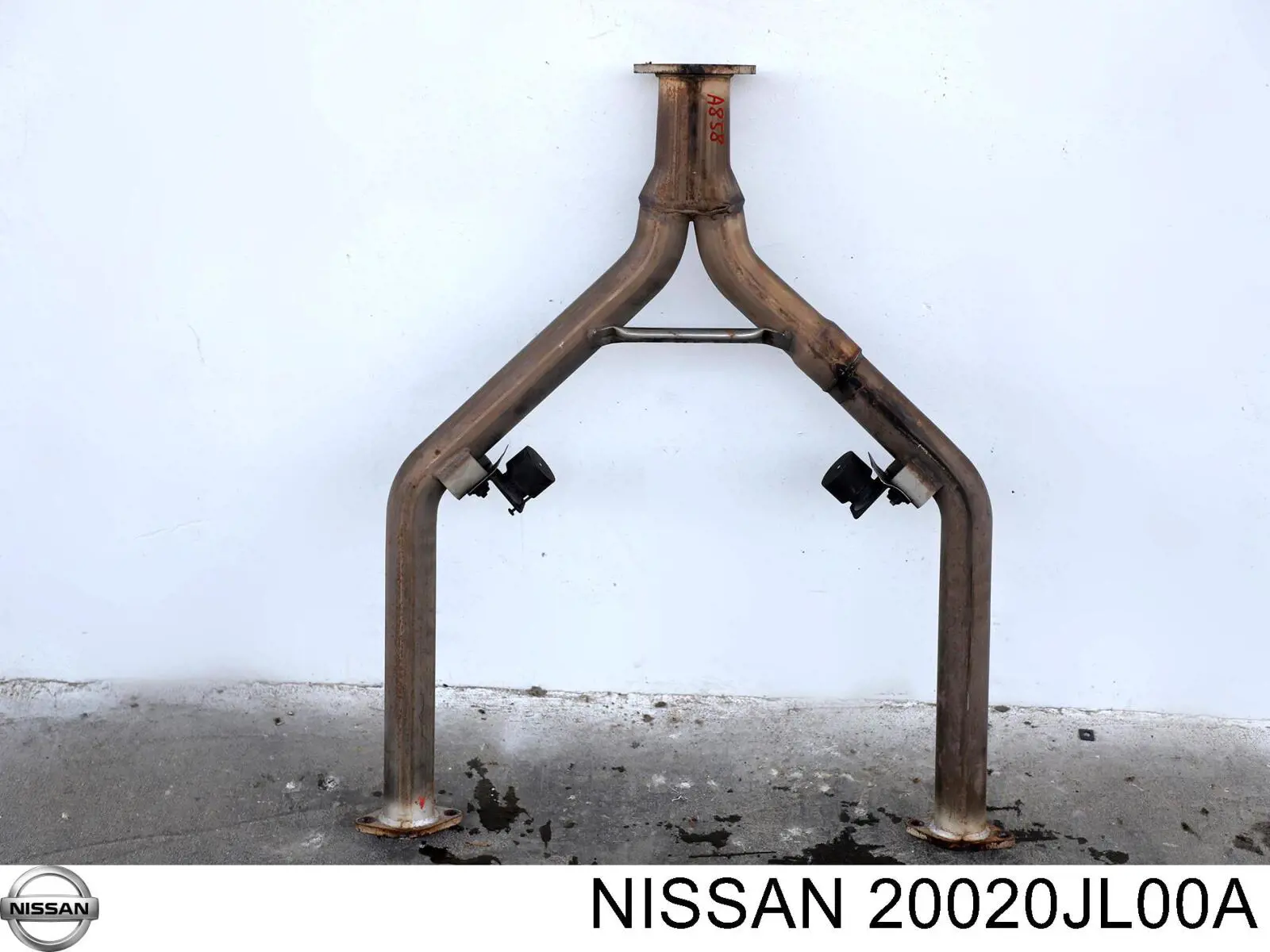 20020JL00A Nissan/Infiniti Глушитель, передняя часть