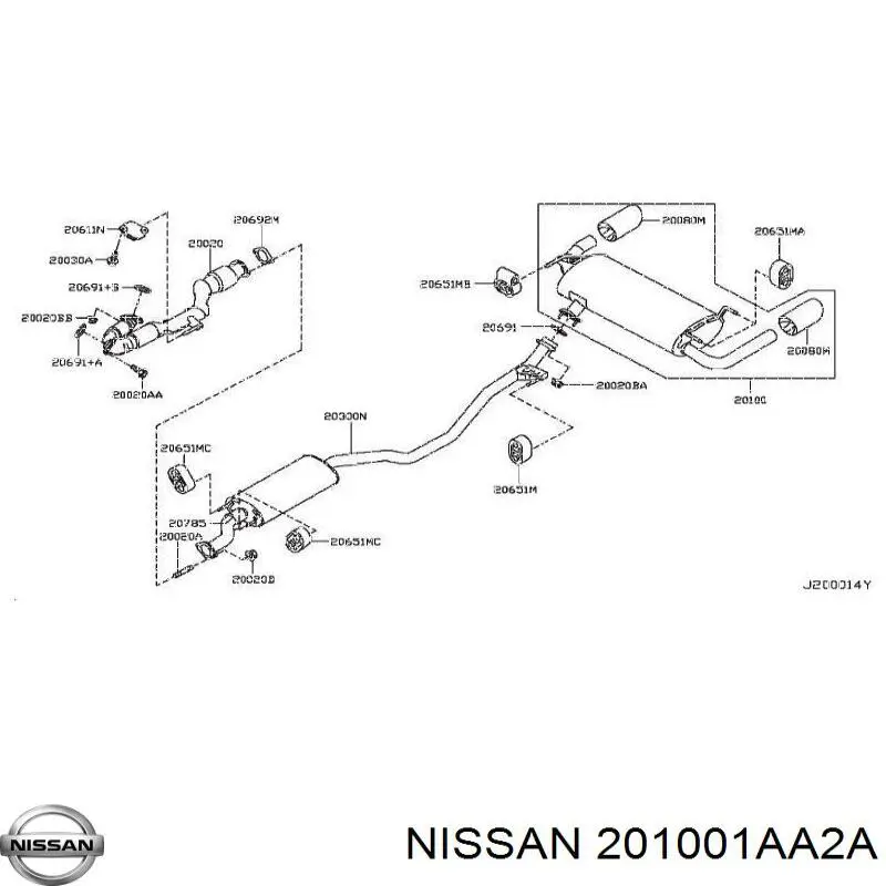 201001AA2A Nissan 