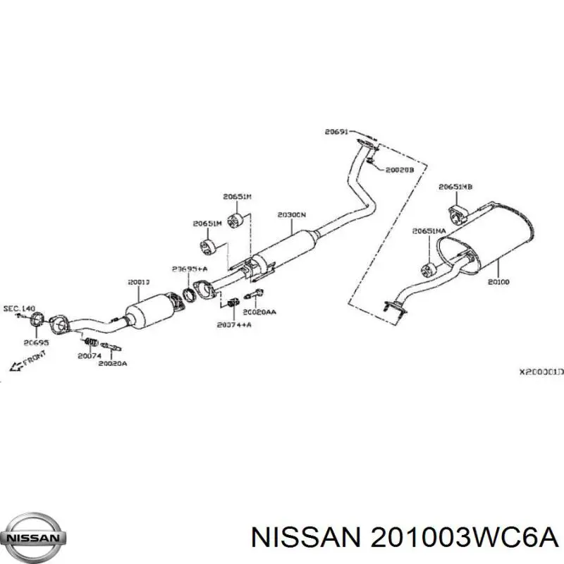  201003WC6A Nissan