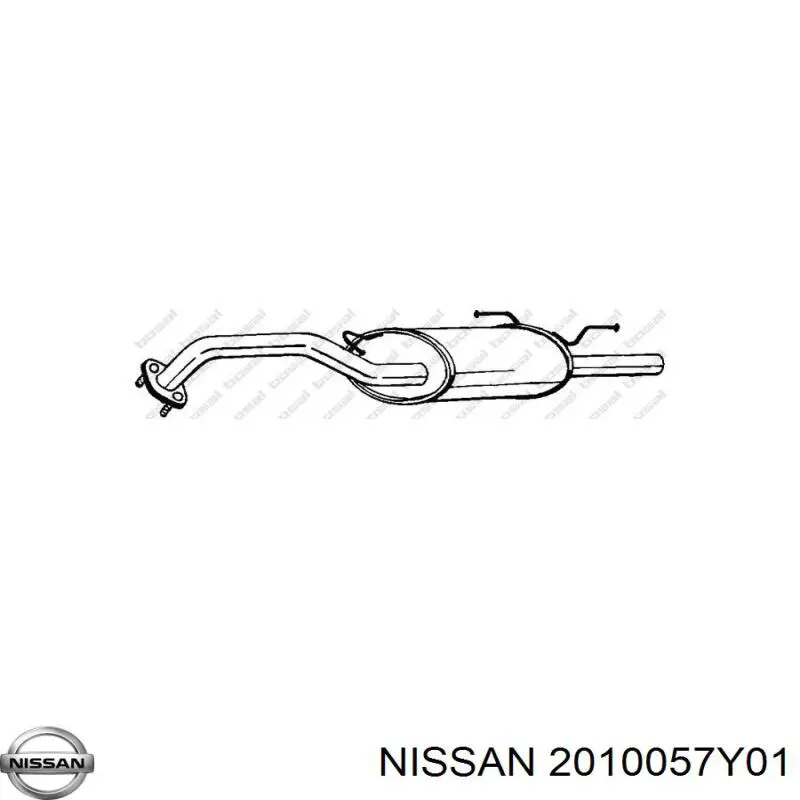 Выхлоп задний Nissan/Infiniti 2010057Y01 цена, от 43.99 USD