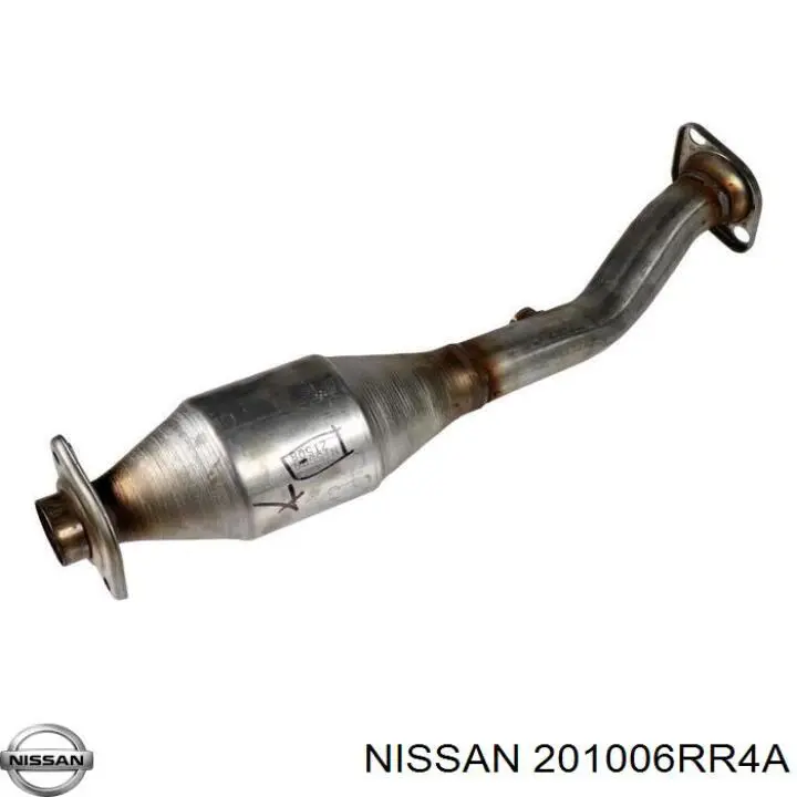 201006RA4A Nissan/Infiniti Глушитель, центральная и задняя часть