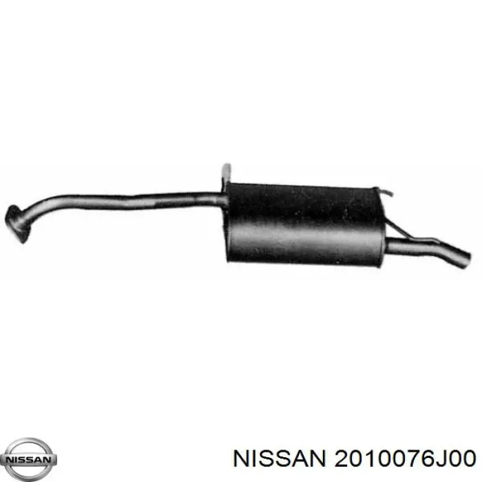 Купить B010M70J0A Nissan/Infiniti Глушитель задний