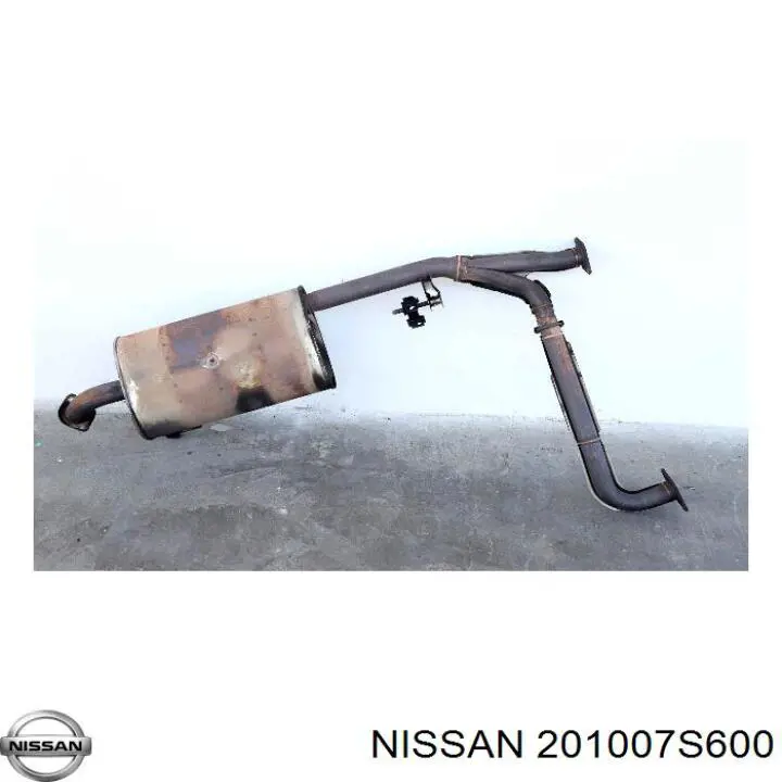 Центральная часть глушителя 201007S600 Nissan/Infiniti