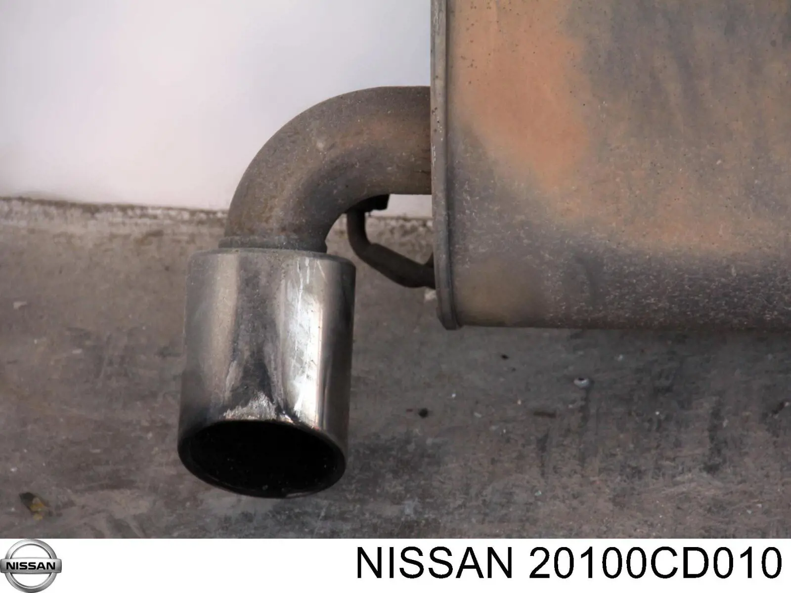 20100CD010 Nissan/Infiniti Выхлопная труба