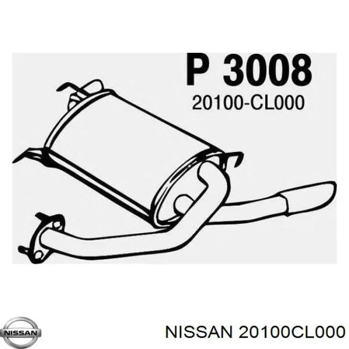  20100CL000 Nissan