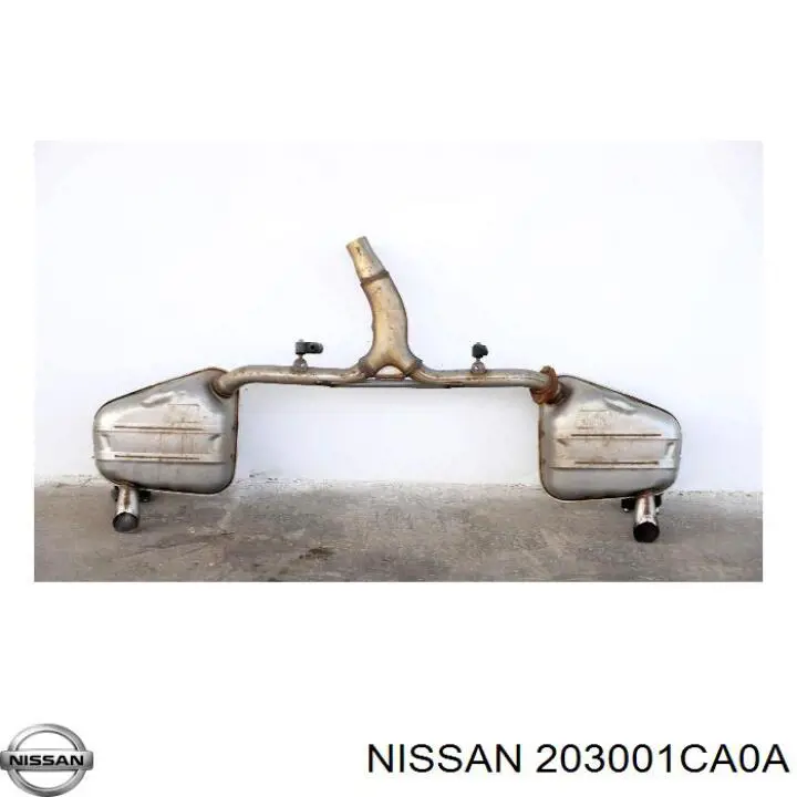 Центральная часть глушителя 203001CA0A Nissan/Infiniti