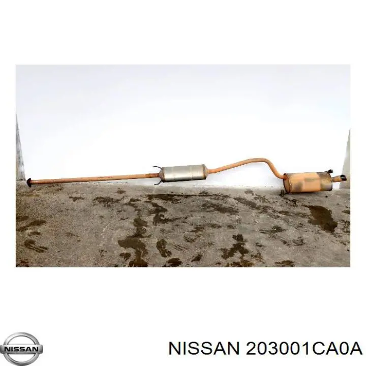 Глушитель, центральная часть Nissan/Infiniti 203001CA0A цена, от 216.15 USD