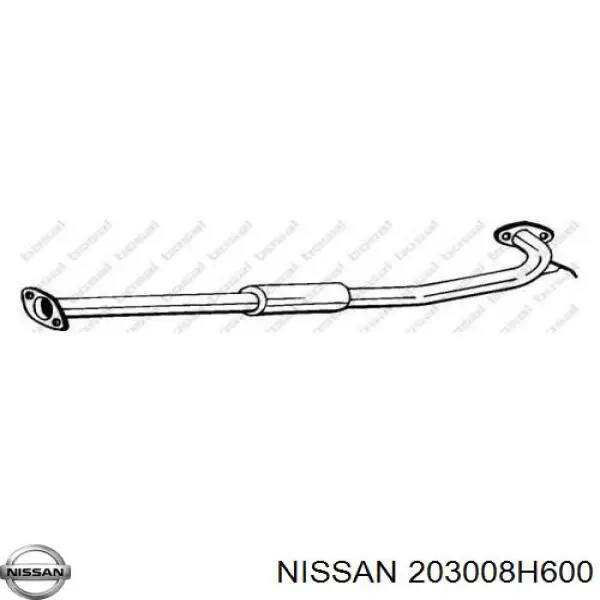 Купить 203008H600 Nissan/Infiniti Выхлоп центральный