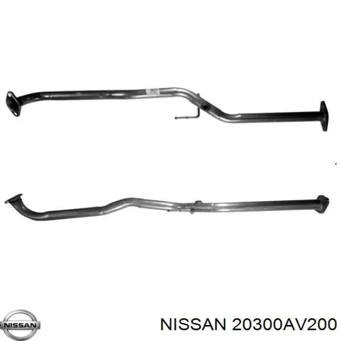 Центральная часть глушителя 20300AV200 Nissan/Infiniti