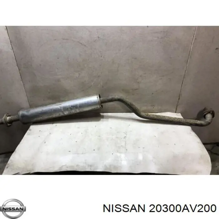 Глушитель, центральная часть Nissan 20300AV200