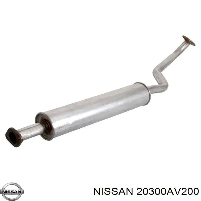 Купить 20300AV200 Nissan/Infiniti Выхлоп центральный