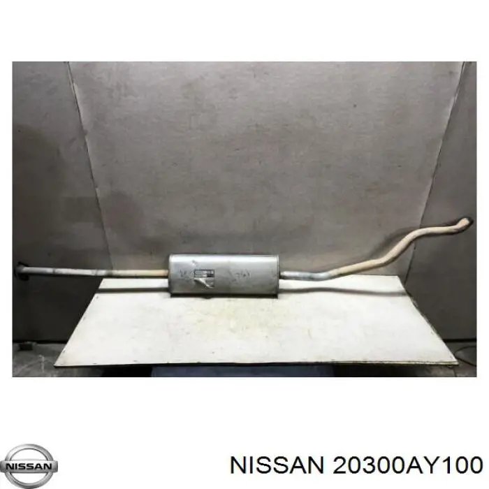 Глушитель, центральная часть Nissan 20300AY100