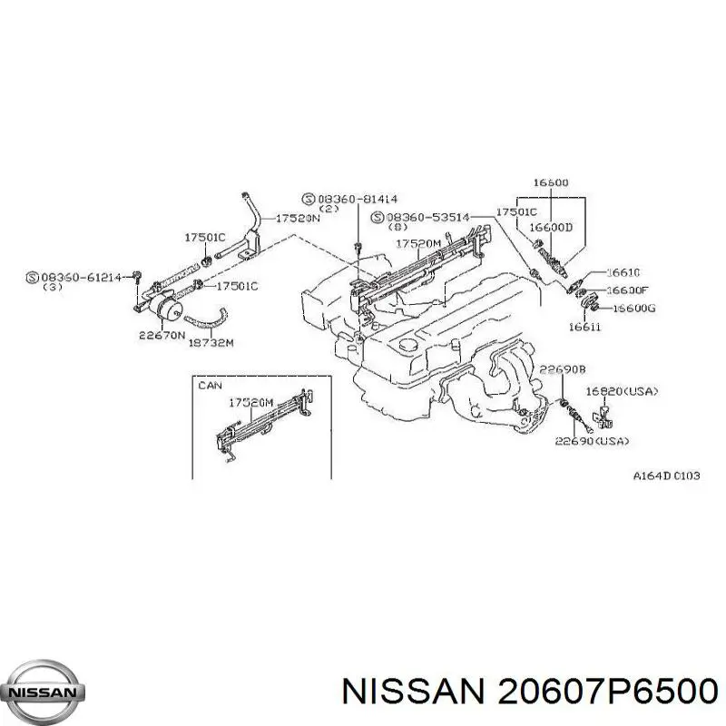  20607P6500 Nissan/Infiniti