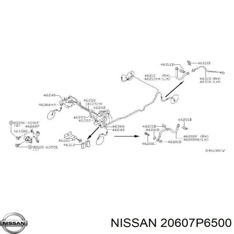 Купить 20607P6500 Nissan/Infiniti 