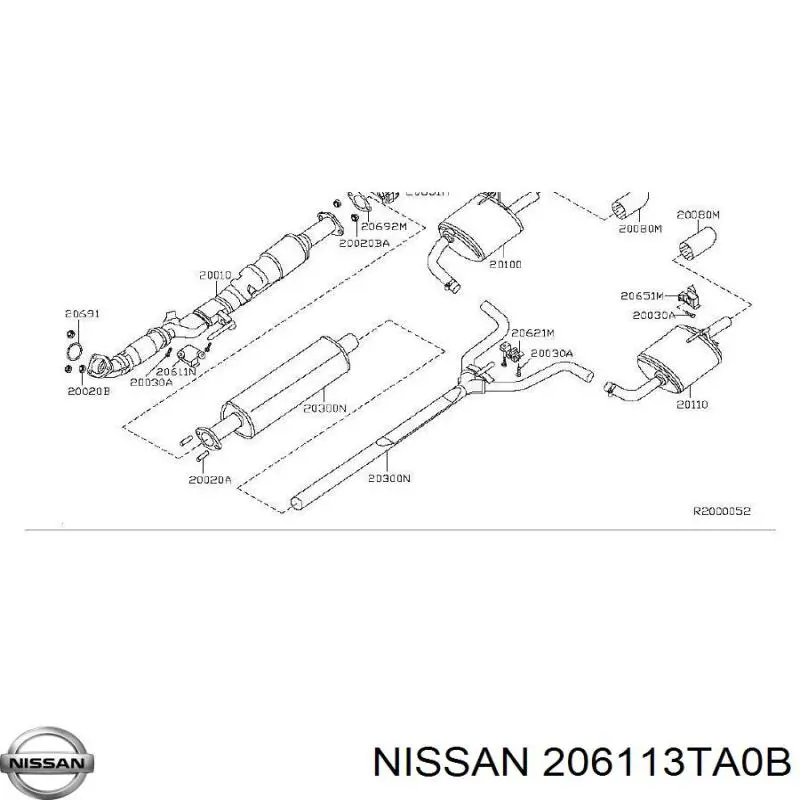 206113TA0B Nissan 