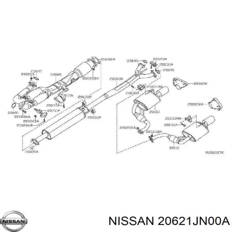 20621JN00A Nissan/Infiniti 