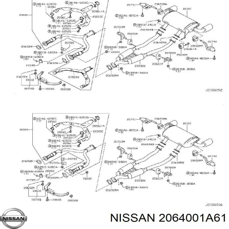 2064001A61 Nissan 