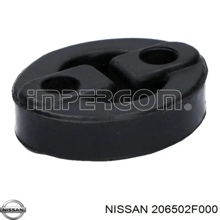 206502F000 Nissan подушка крепления глушителя