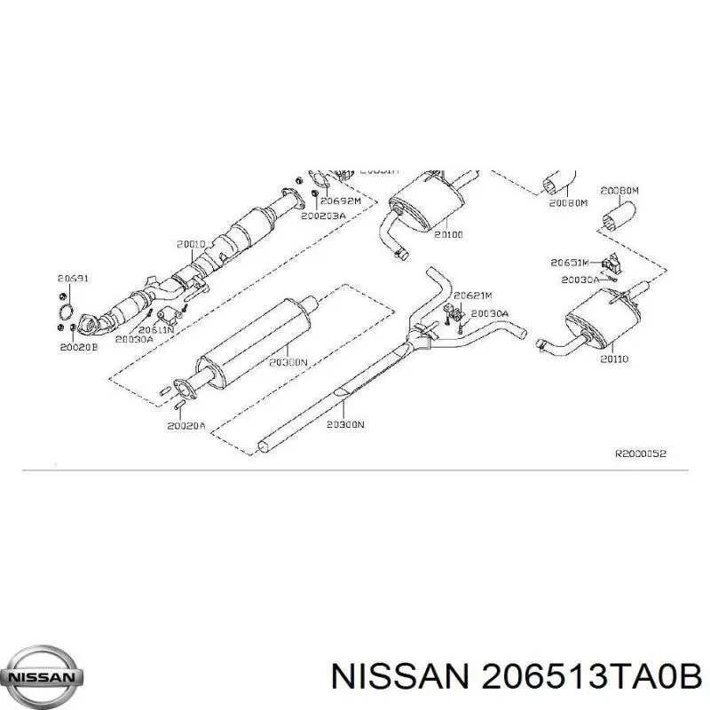  206513TA0B Nissan