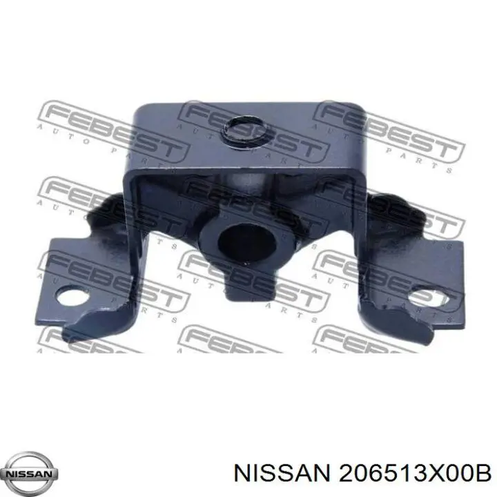 Подушка крепления глушителя Nissan 206513X00B