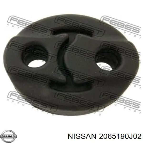 2065190J02 Nissan подушка крепления глушителя
