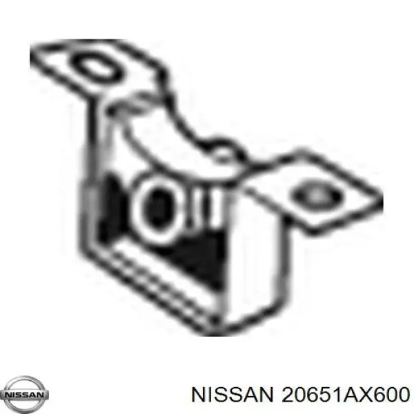 Подушка глушителя 20651AX600 Nissan