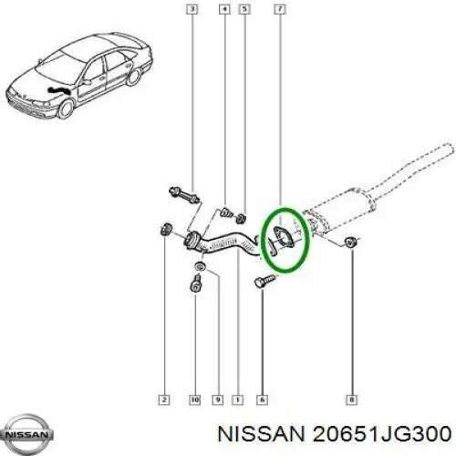 Купить 20651JG300 Nissan/Infiniti 