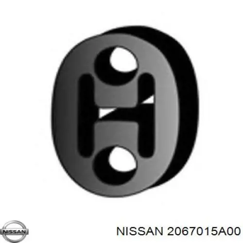 2067015A00 Nissan/Infiniti Крепление глушителя
