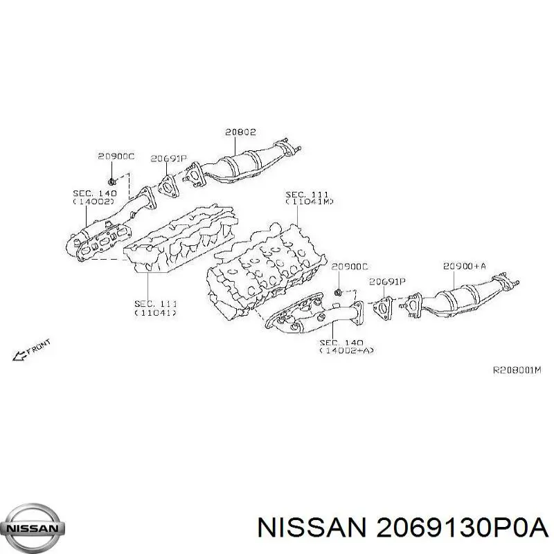 18303T2BA01 Honda Прокладка штанов