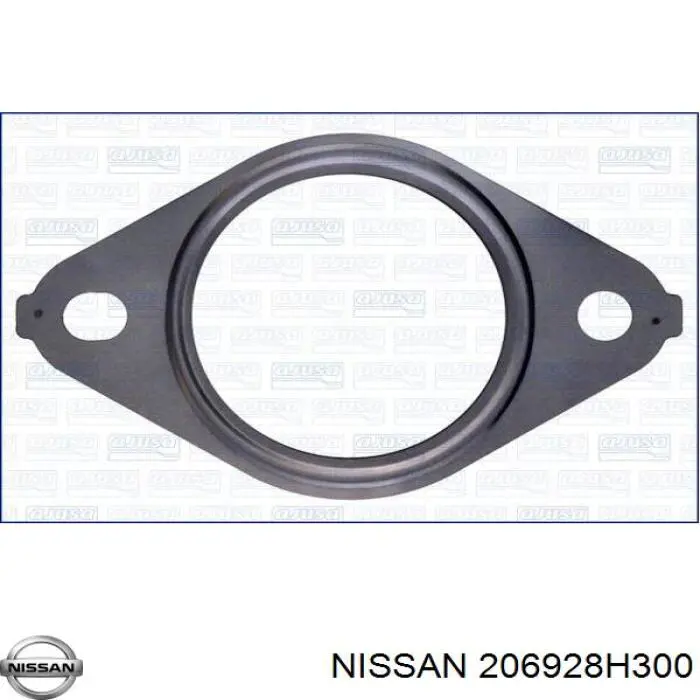 206928H300 Nissan прокладка глушителя монтажная
