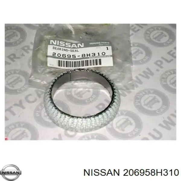 206958H310 Nissan vedante de tubo de admissão do silenciador